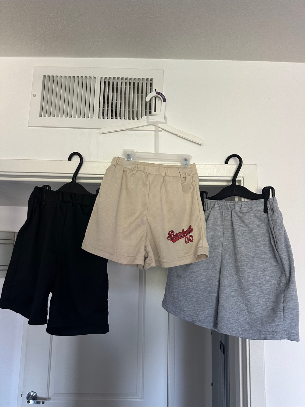 Three pairs of children’s athletic Shorts